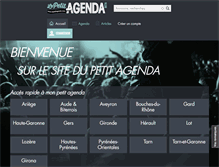 Tablet Screenshot of lepetitagenda.com